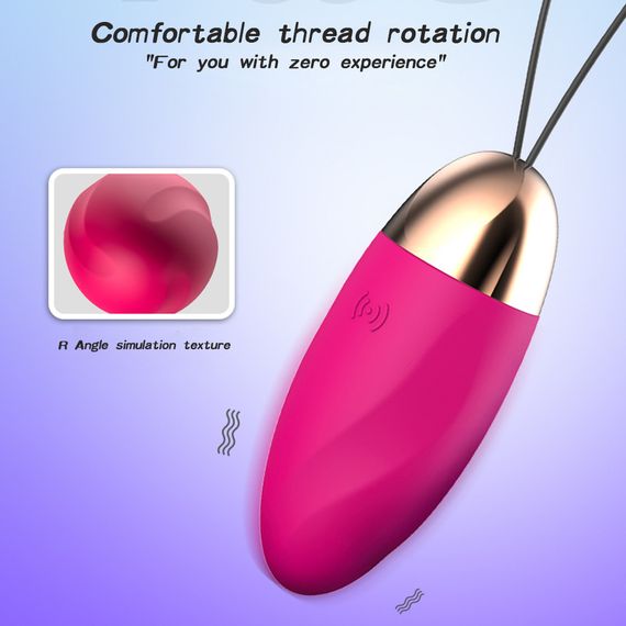 Віброяйце вагінальне "USB EGG", колір яскравий рожевий, 10 режимів вібрації sexstyle | Зображення 7