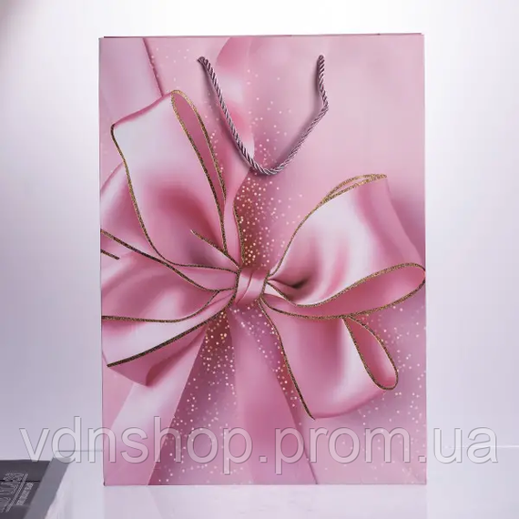 Набор подарочных пакетов из бумаги 12 шт Бант 30×12×42 см HP-10359-14