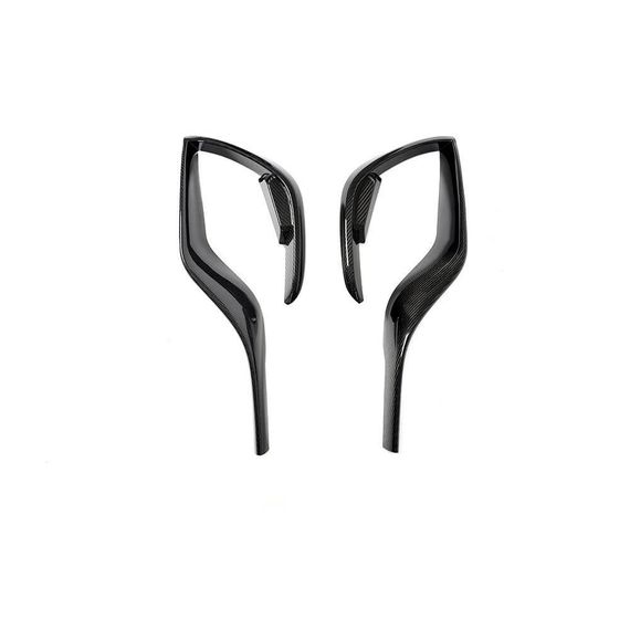 Накладки на передній бампер (для GT43/GT50/GT53 2018-2022, Карбон) для Mercedes AMG GT 4 X290 2018- рр | Зображення 2