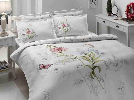 Постельное белье TAC Satin Deluxe 200×220 см Nicole