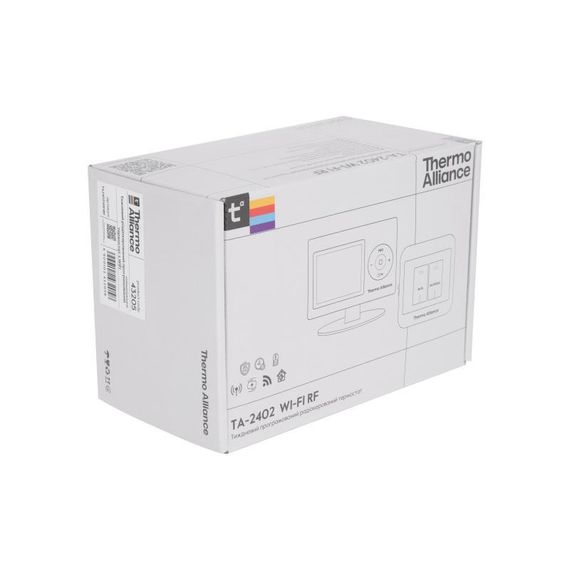 Тижневий програмований термостат Thermo Alliance ТА-2402RFWiFi радіокерований з WiFi | Зображення 5