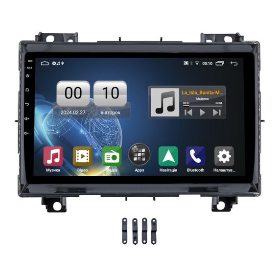 Штатна магнітола серії QIV Q1 під Great Wall Pao 2019+; Poer 2021+; P-series, Cannon, Ute 2020+ (F1) 9 дюймів