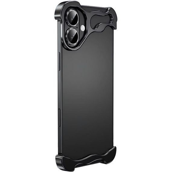 Чохол Minimalist Metal Bumper для Apple iPhone 17 (6.3") Black