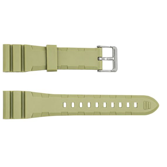 Ремінець для годинника Skmei 2358 Apricot силіконовий абрикосового кольору