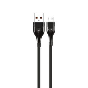 USB кабель Kaku KSC-223 USB - Micro USB 1.2m з підсвічуванням - Black