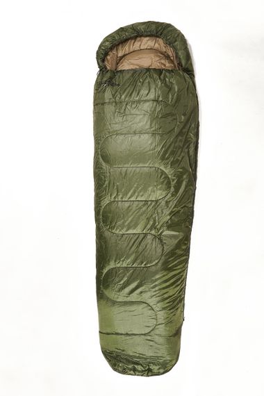 Спальний мішок Totem Hunter XXL кокон правий olive 220/90-55, літній спальник туристичний для походу і риболовлі