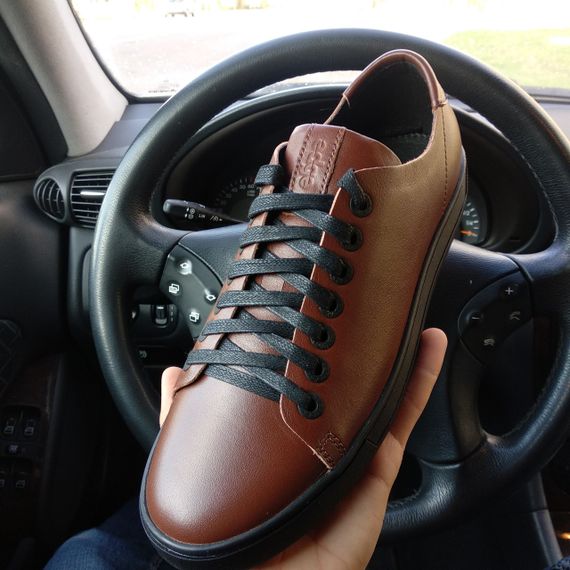 Стильні Коричневі кеди Ed-Ge 41 розмір | Зображення 8