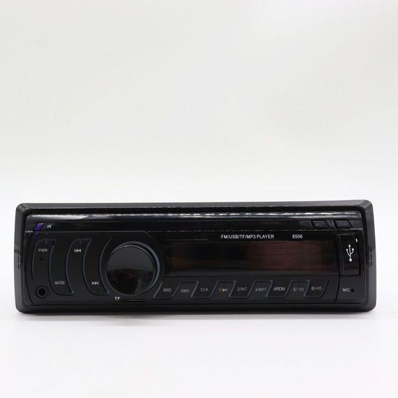 Автомагнітола з Bluetooth та підсвіткою 1DIN, MP3 8506BT / Магнітола в машину з пультом управління | Зображення 7