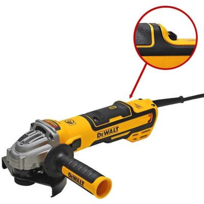 Шлифовальная машина DeWALT 1700 Вт, 2200-10500 об/мин, d=125 мм (DWE4357) | Зображення 1