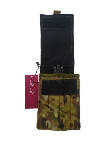 Складна міні лопата MFH чорна в чохлі M&M мультикам (213510) | Зображення 1