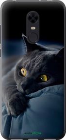 Чохол на Xiaomi Redmi 5 Plus Димчастий кіт "825u-1347-2448"