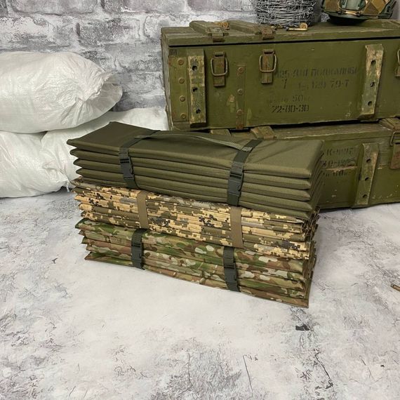 Каремат на 9 секцій Оксфорд 600D олива | Зображення 2