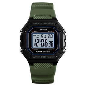 Чоловічий годинник Skmei 1496AG Army Green