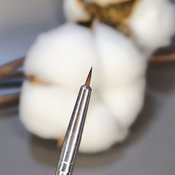 Кисть для росписи ногтей Global Fashion 000 (ворс 5мм)