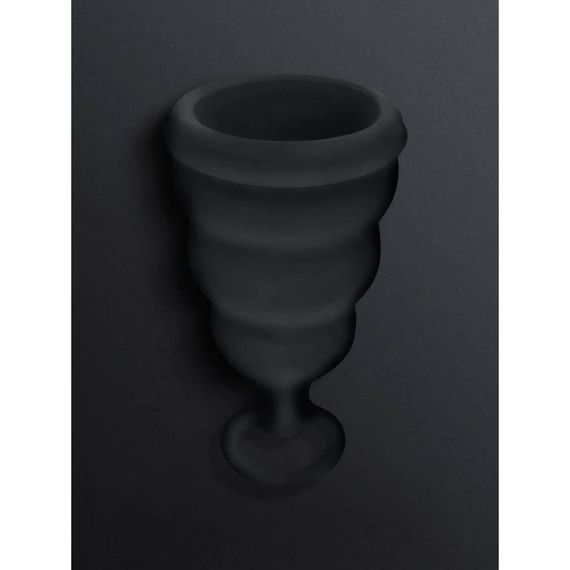 Менструальна чаша Gcup Gvibe, S, чорна, 6 х 3.5 см Sex Aura | Зображення 7