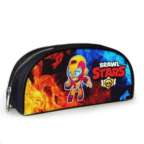 Пенал школьный Бравл Старс/Brawl Stars 23х10х8 см с принтом для мальчика (02822)