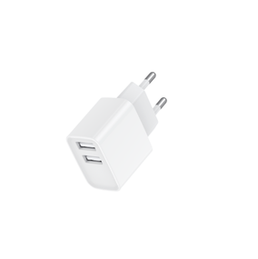 Зарядний пристрій мережевий 2USB 2,1А білий Havit HV-H131P