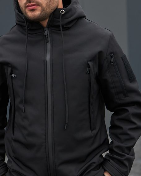 Чоловічий костюм Xtone SOFTSHELL Tiger T3 колір чорний р.S 441946 | Зображення 1