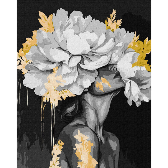 Картина за номерами "Пробудження краси" Ідейка KHO8511 40х50 см, з фарбами металік