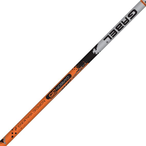 Палиці для скандинавської ходьби Gabel X-1.35 Black/Orange 125 (7008361141250) | Зображення 2