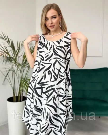 Плаття для жінок колір білий розмір S FI_007063 | Зображення 3