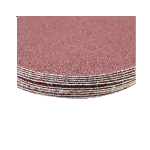 Круг самозачіпний d75мм P80 без отворів 10шт SIGMA | Зображення 1