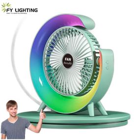 Портативний настільний LED вентилятор з регульованою швидкістю XPRO RD-1713 (45260-RD-1713_238)
