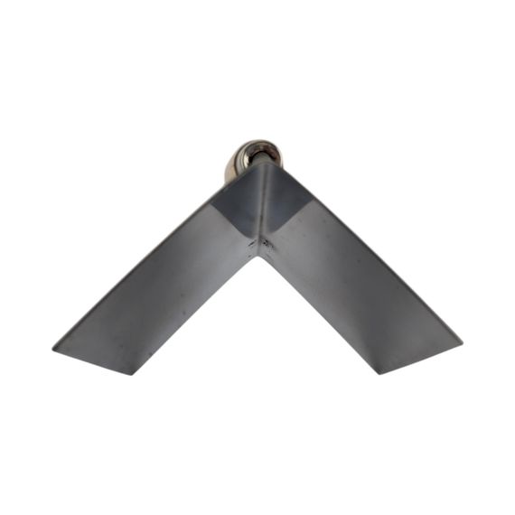 Кельма угловая наружная Vectron 80×60×60 мм (19-0-812), для точного формирования наружных углов | Зображення 1