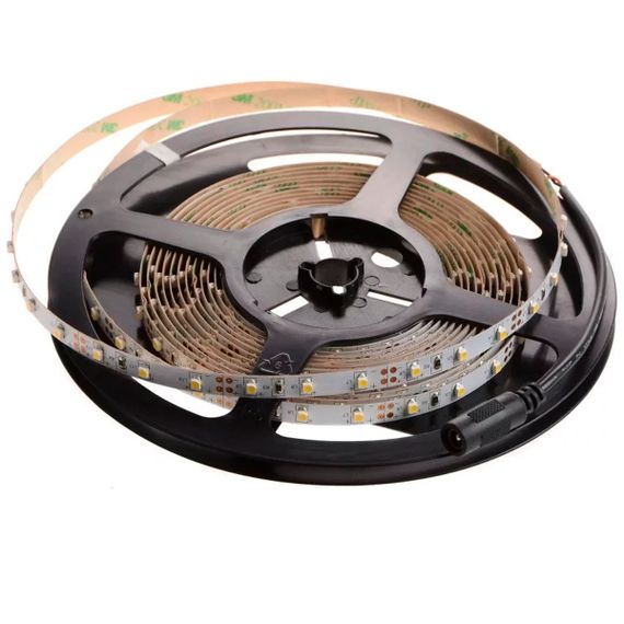 Светодиодная лента влагозащищенная холодный оттенок 24V 9W 2835 CW IP65 1m (BY-071/120) | Зображення 3