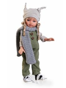 Испанская Кукла Antonio Juan Коллекционная Виниловая Девочка Блондинка со Светлыми Волосами Эмили 33 см