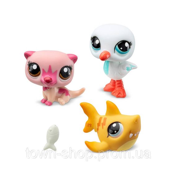 Игровой набор "Настроение острова" Littlest Pet Shop 00556 аксессуары и 3 фигурки | Зображення 1