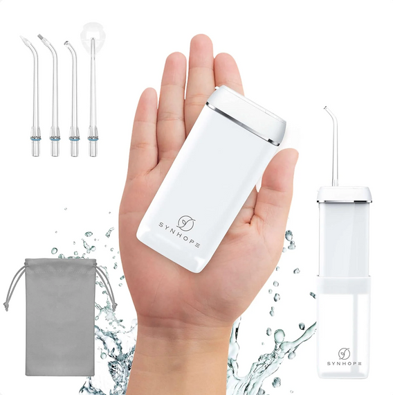 Портативний телескопічний іригатор з 3 режимами - бездротовий, водонепроникний, для брекетів і порожнини рота