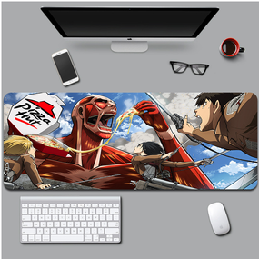Ігрова поверхня для мишки з Аніме принтом "Атака Титанів / Attack on Titan" 800*300*3 мм 0624
