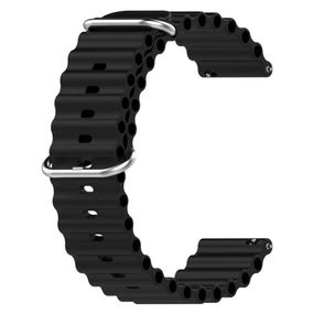 Ремешок силиконовый Primolux Ocean для часов Samsung Galaxy Watch 46 mm SM-R800 - Black