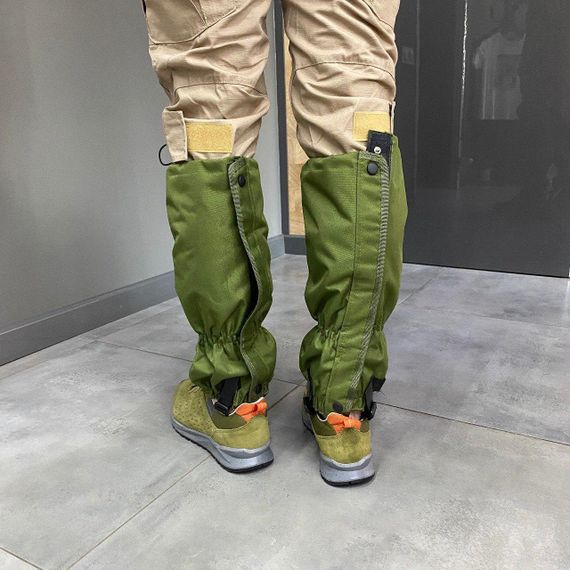 Військові Бахили на Берці 39-46 р. Водостійкі, Армійські Бахили Захист на взуття від води, Гамаші на взуття   знижка | Зображення 7