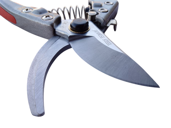 Садовий секатор Uatool 200мм, японська сталь SK5, цільнолиті ручки | Зображення 2