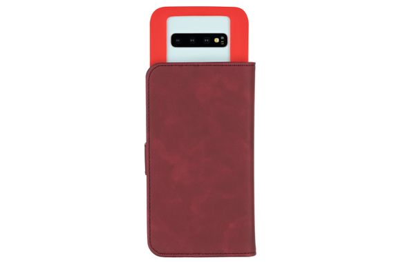 Чехол 2Е  для смартфонов 5.5-6&quot; (145*75*10 мм), SILK TOUCH, Сarmine red (2E-UNI-5.5-6-HDST-CRD) | Зображення 3