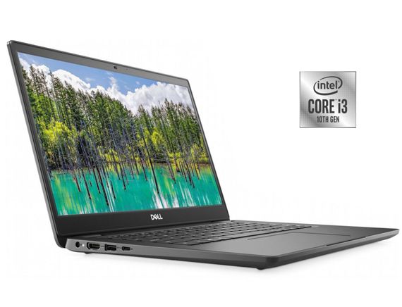 Ультрабук Б-класс Dell Latitude 3410 / 14" (1920x1080) IPS / Intel Core i3-10110U (2 (4) ядра по 2.1 - 4.1 GHz) / 8 GB DDR4 / 256 GB SSD / Intel UHD Graphics / WebCam / Wind 10 Pro б/у | Зображення 1