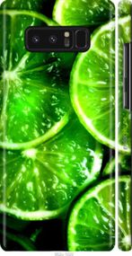 Чохол на Samsung Galaxy Note 8 Зелені часточки лимона "852m-1020-2448"