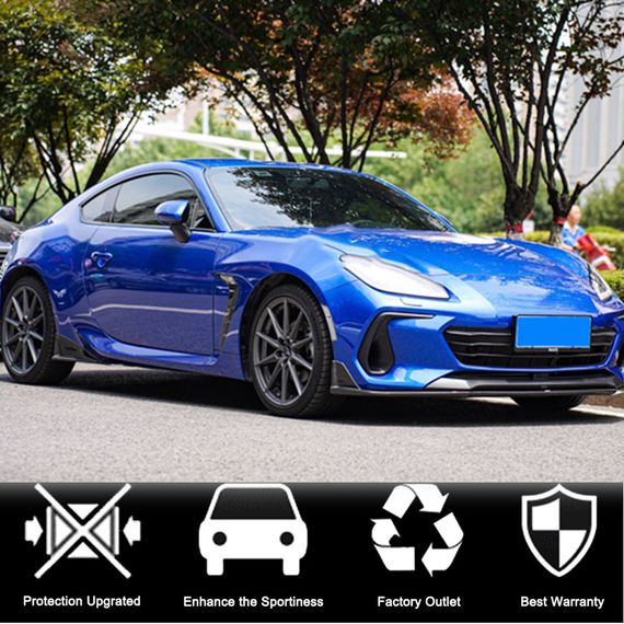 Бокові пороги V1 (Карбон) для Subaru BRZ 2021- рр | Зображення 1