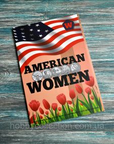 Альбом колекційний капсульний для пам'ятних монет США American Women Quarters