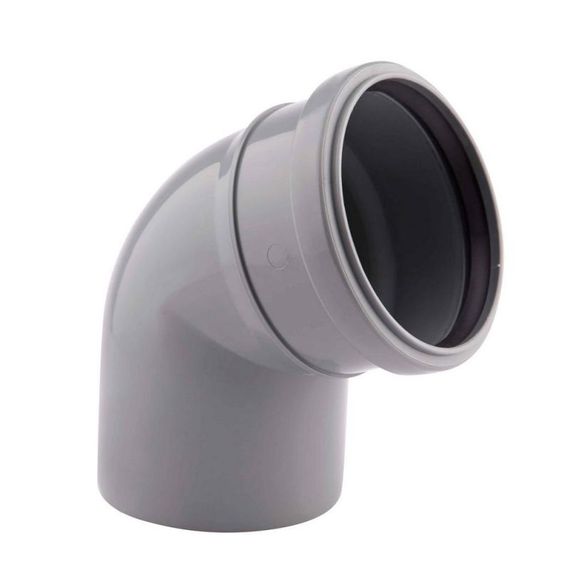 Коліно каналізаційне PPR TA Sewage 50, 67° TASEBPP6750