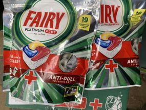 Капсули для посудомийної машини Fairy Platinum Plus All in One, 19 шт (Лимон)