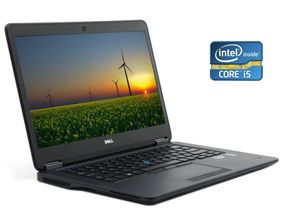 Ультрабук Dell Latitude E7470 / 14" (1366x768) TN / Intel Core i5-6300U (2 (4) ядра по 2.4 - 3.0 GHz) / 8 GB DDR4 / 512 GB SSD / Intel HD Graphics 520 / WebCam б/в