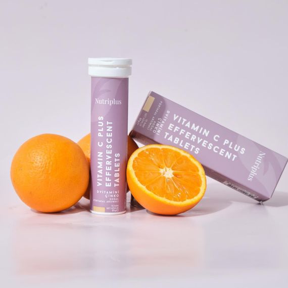 Шипучий "Витамин С Плюс" в таблетках Nutriplus Farmasi 15 шт. | Зображення 5