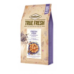 Корм сухий Carnilove True Fresh Cat Fresh Fish для дорослих котів з рибою 1,8 кг