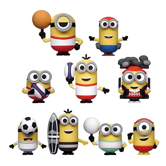 Ігрова фігурка-сюрприз на кліпсі 76205 серія "Спортивні міньйони" | Зображення 1