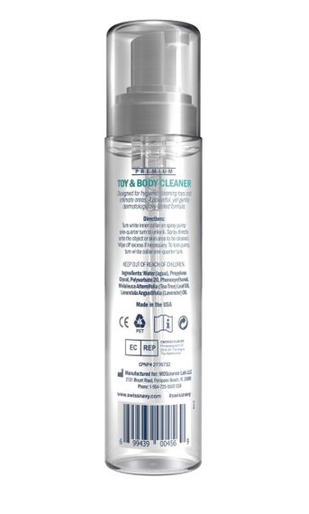 Очищающее средство Swiss Navy Toy & Body Cleaner 29,5 мл | Зображення 1