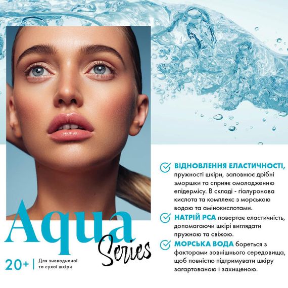 Увлажняющий крем для лица для сухой и обезвоженной кожей Farmasi Aqua 50 мл | Зображення 2