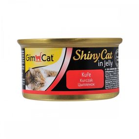 Вологий корм з куркою для котів GimCat Shiny Cat Filet, 70 гр